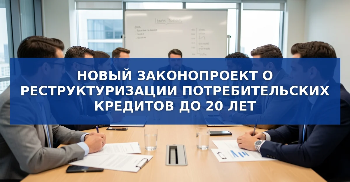 Законопроект о реструктуризации потребительских кредитов: детали и последствия