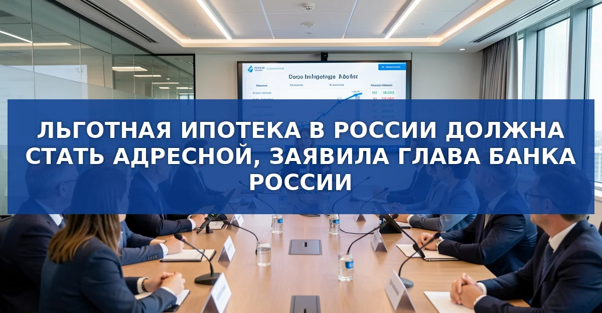 Адресная льготная ипотека: новые правила и их последствия