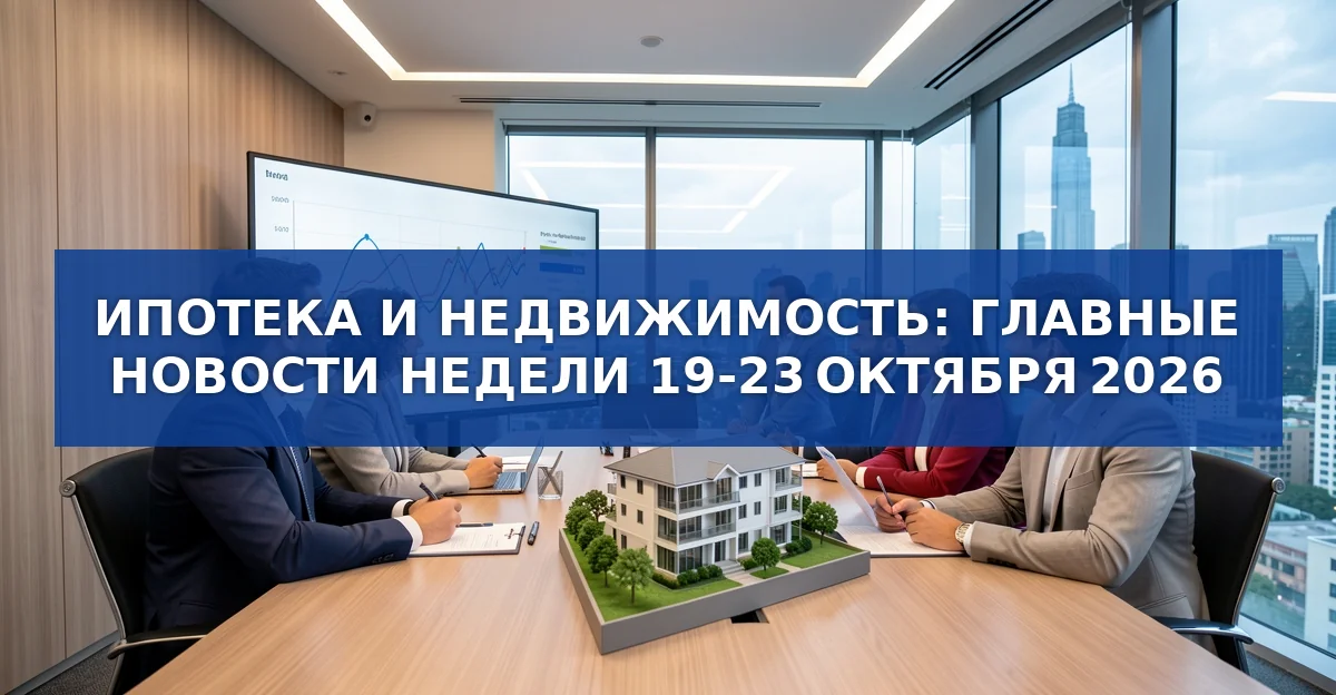 Ипотечные новости недели: субсидии, новые ставки и законодательные инициативы