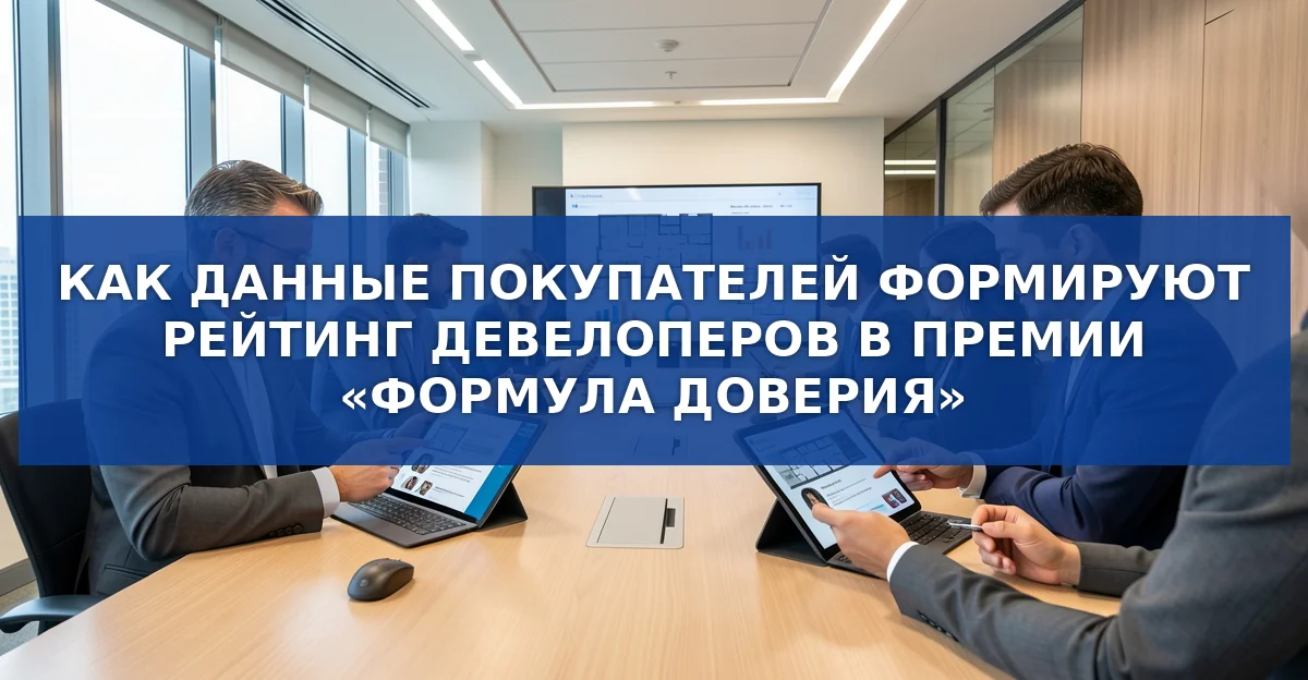 Премия «Формула доверия» от Авито Недвижимость: как 40 млн пользователей формируют рейтинг новостроек