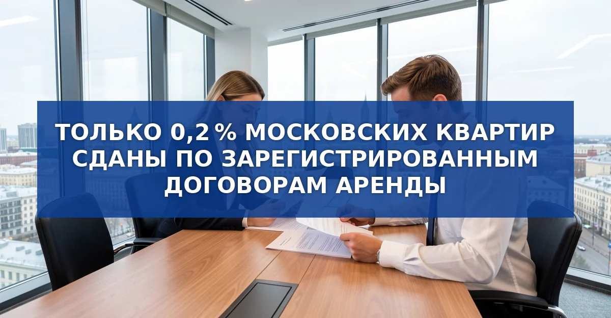 Регистрация арендных договоров в Москве: цифры, причины и проблемы