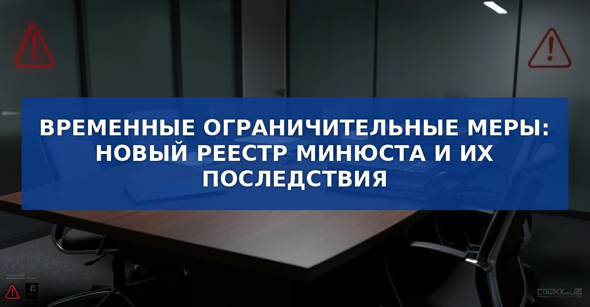 Новый реестр ограничительных мер Минюста: что это и какие последствия для граждан