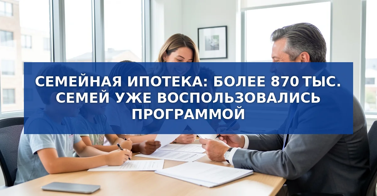 Семейная ипотека: как программа меняет рынок жилья и демографию России