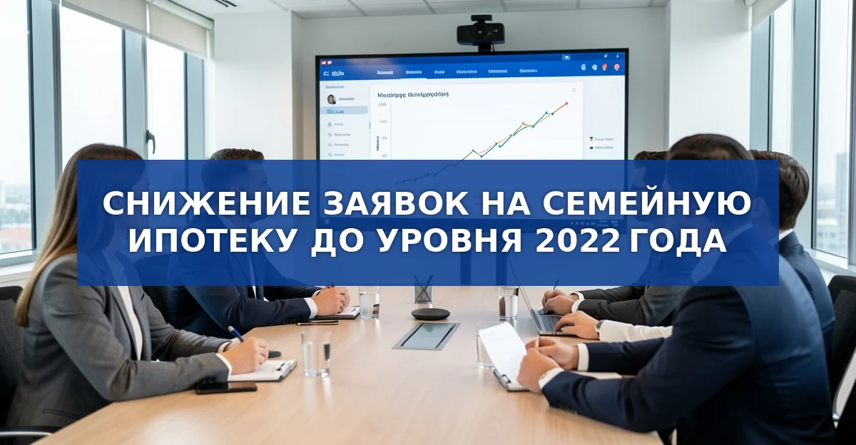 Снижение спроса на семейную ипотеку: цифры, причины и перспективы