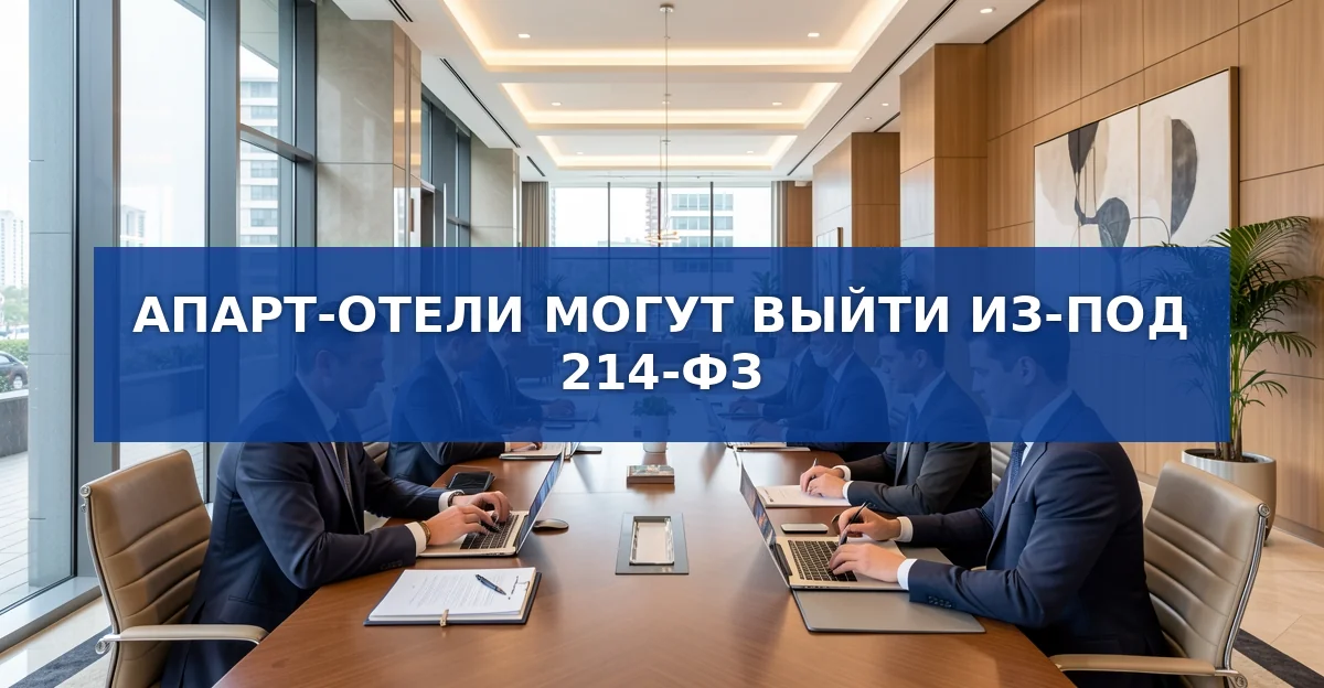 Новый закон о долевом строительстве гостиниц: что изменится для апарт‑отелей