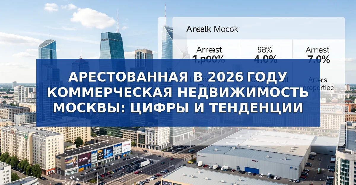 Аресты коммерческой недвижимости в Москве: цифры, причины и последствия