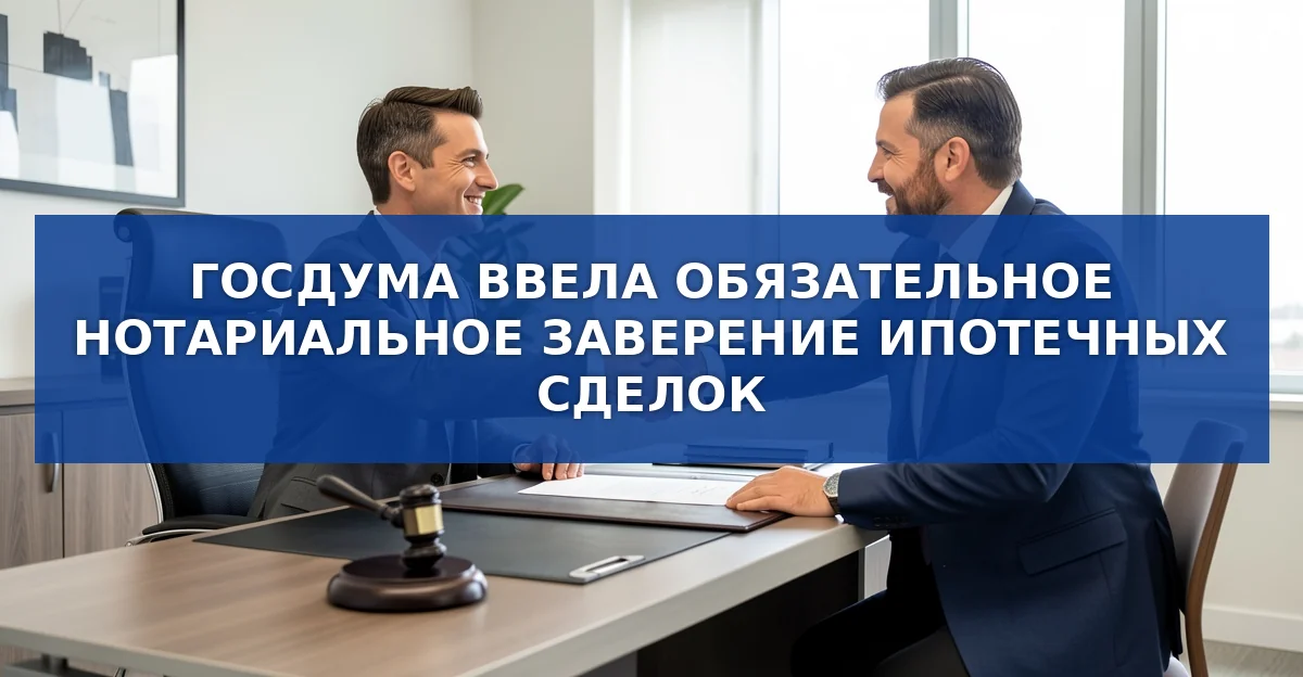 Обязательное нотариальное заверение сделок с жильём: что изменилось и к чему это приведёт