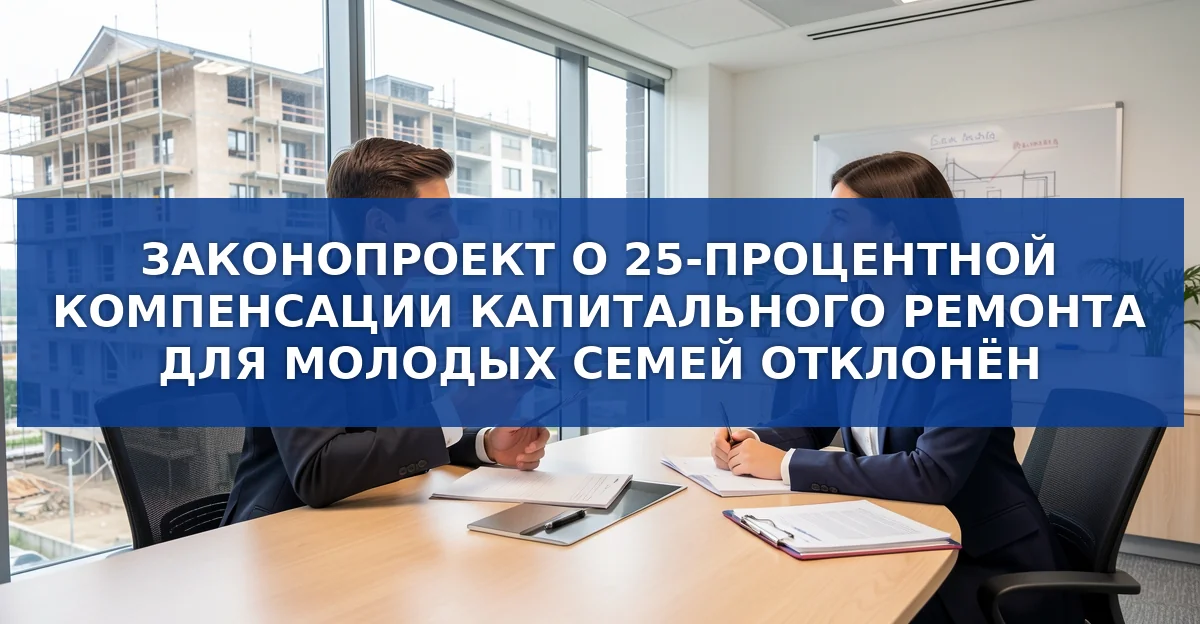 Обложка материала: Почему закон о льготе для молодых семей не прошёл в Госдуме