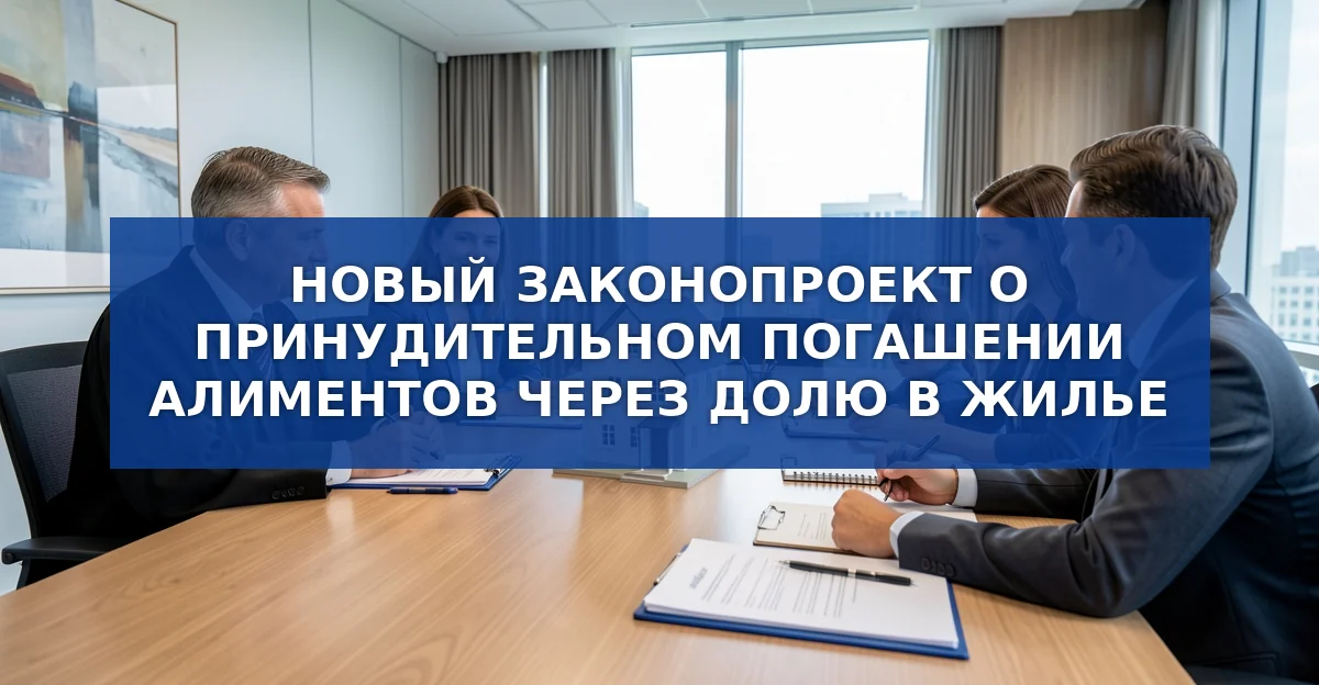 Новый способ взыскания алиментов через долю в жилом помещении