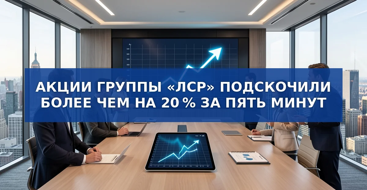 Резкое скачкообразное повышение цены акций группы ЛСР: причины и перспективы