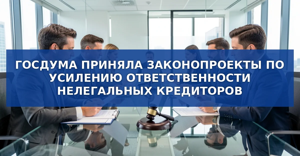 Новые законопроекты усилят защиту от нелегальных кредиторов