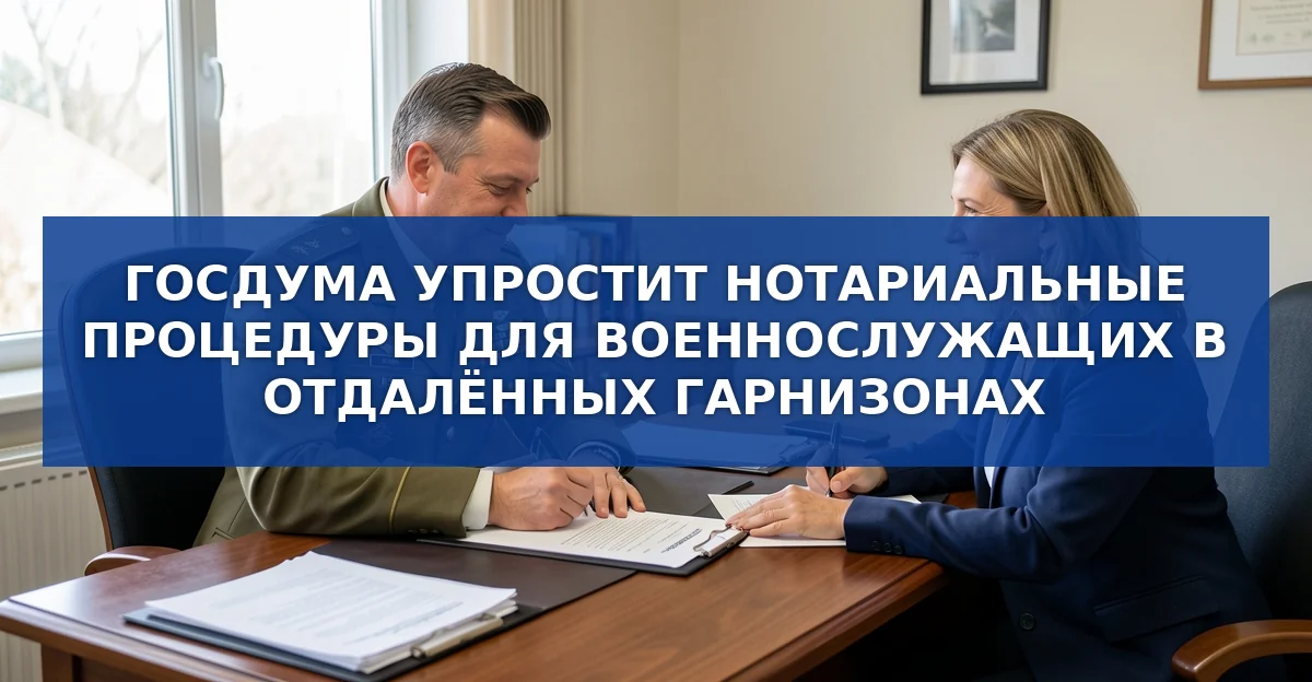 Командир вместо нотариуса: упрощение сделок для военнослужащих