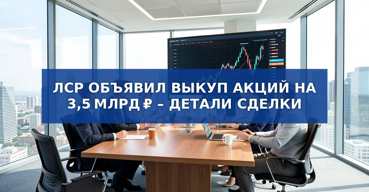ЛСР объявил выкуп акций на 3,5 млрд рублей: детали и последствия
