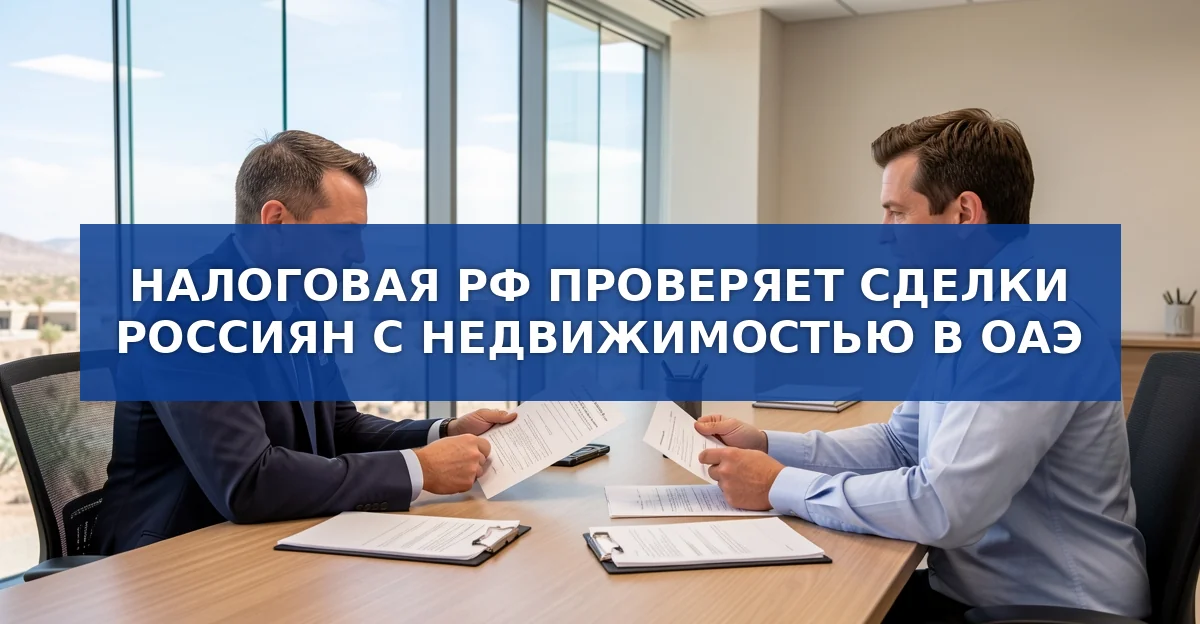 Налоговая РФ усиливает контроль за российскими инвестициями в недвижимость ОАЭ