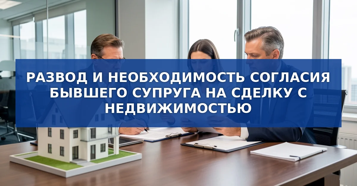 Развод и согласие бывшего супруга: как избежать споров при продаже недвижимости