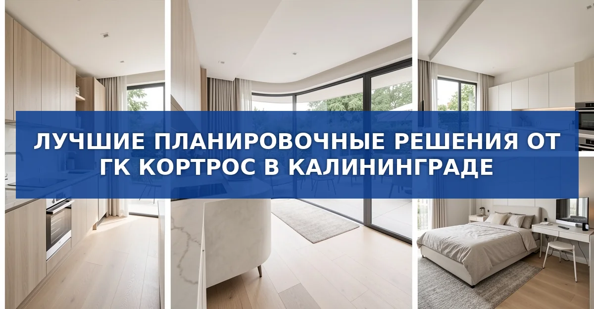 Как продуманные планировки меняют жизнь: примеры из проекта ОКТАРИН в Калининграде