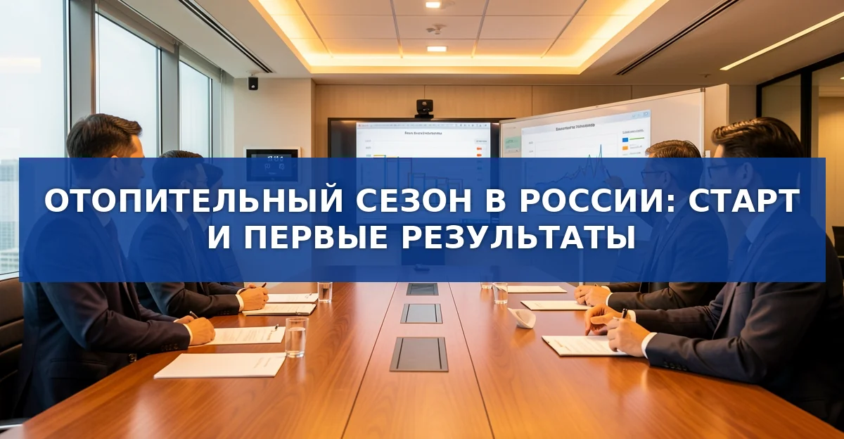 Отопительный сезон в России: старт, первые результаты и перспективы