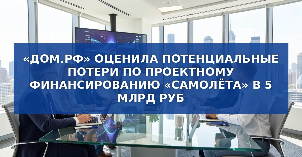 Оценка возможных потерь «Дом.РФ» в проекте «Самолёт» и их влияние на рынок недвижимости