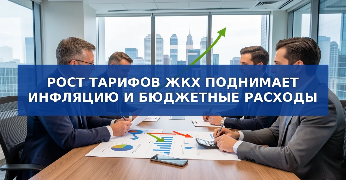 Рост тарифов ЖКХ: как он поднимает инфляцию и бремя бюджета