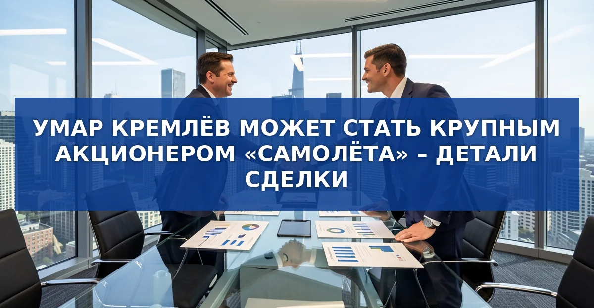 Обложка материала: Умар Кремлёв может стать крупным акционером девелопера «Самолёт»