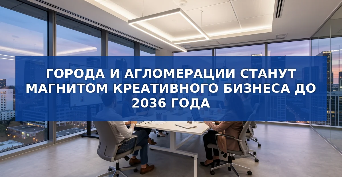 Города и агломерации как драйверы креативного бизнеса в России