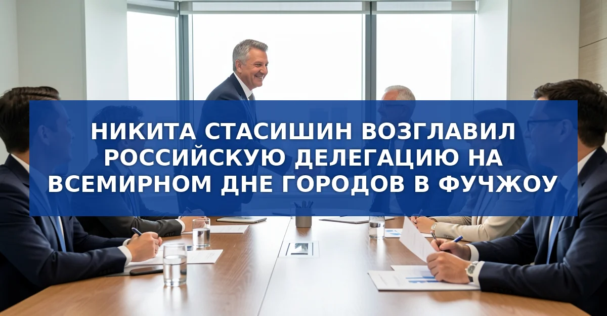 Российская делегация на Всемирном дне городов в Фучжоу: новые шаги в сотрудничестве с ООН‑Хабитат