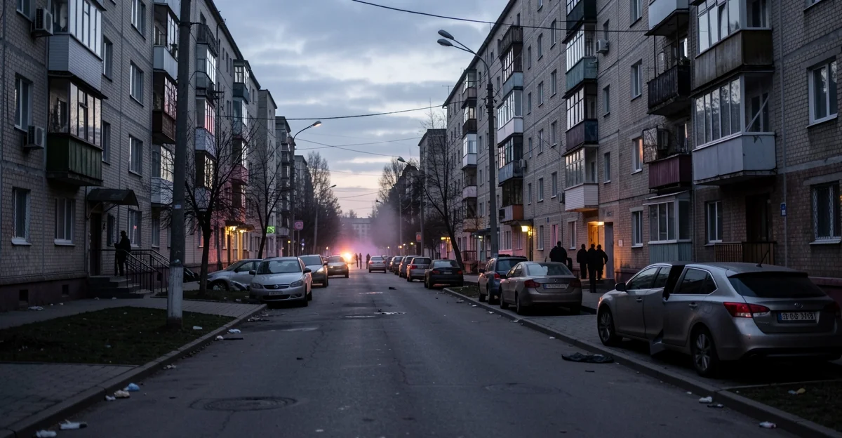 Обложка материала: Стрельба в жилом районе Киева: что известно о конфликте силовиков