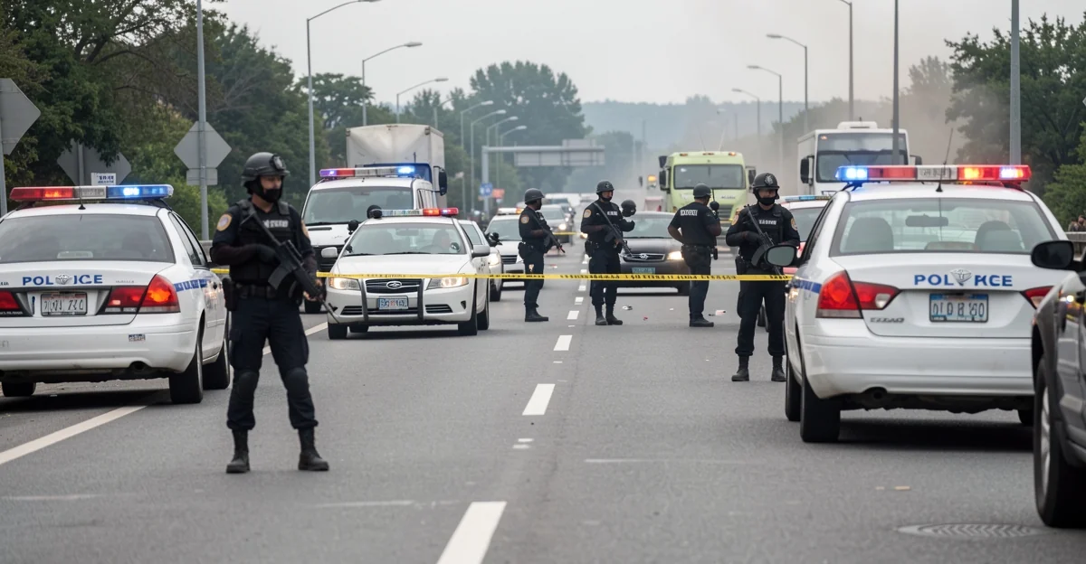 В Киеве заявили о нападении на силовиков и обвинили ГУР в работе на ФСБ