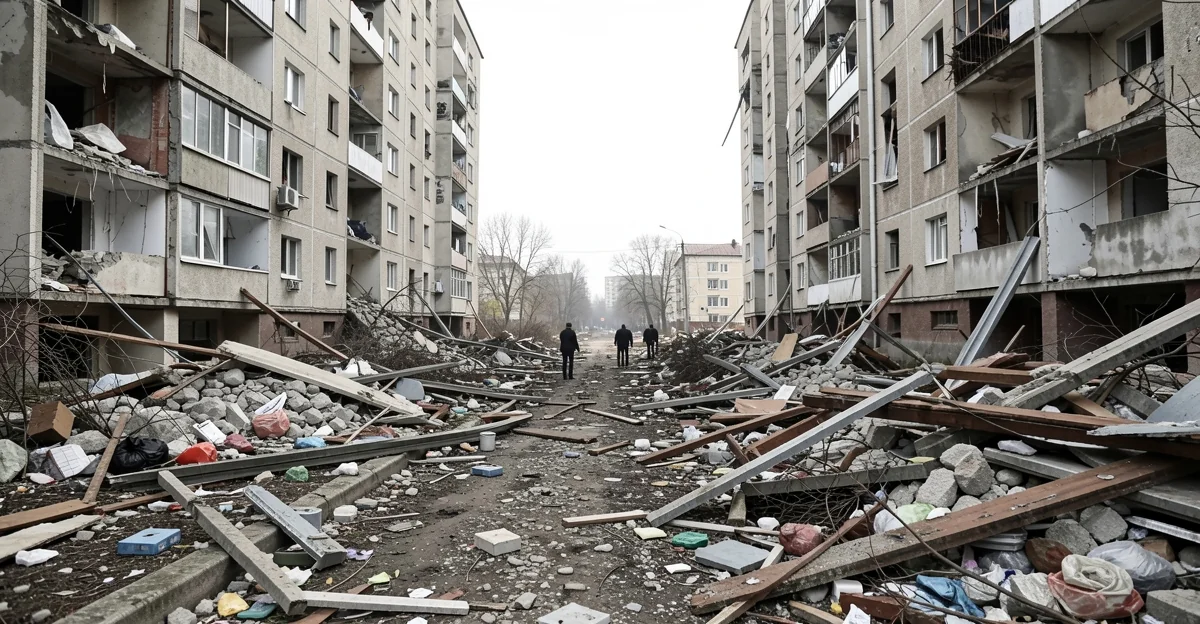 БПЛА атаковали два многоквартирных дома в Ростове