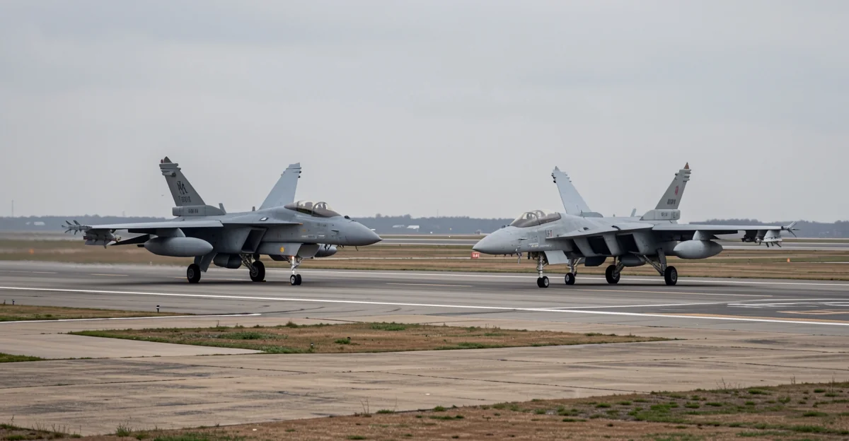 В Курской области столкнулись два истребителя Су-35С