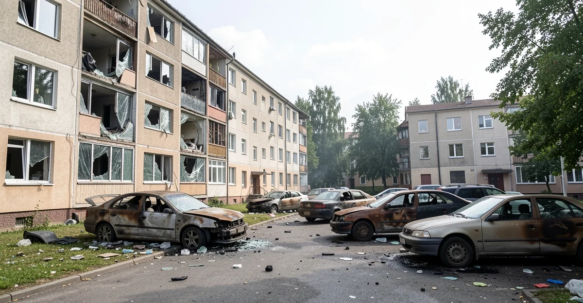 Беспилотник атаковал центр Климовска: есть погибший и пострадавшие