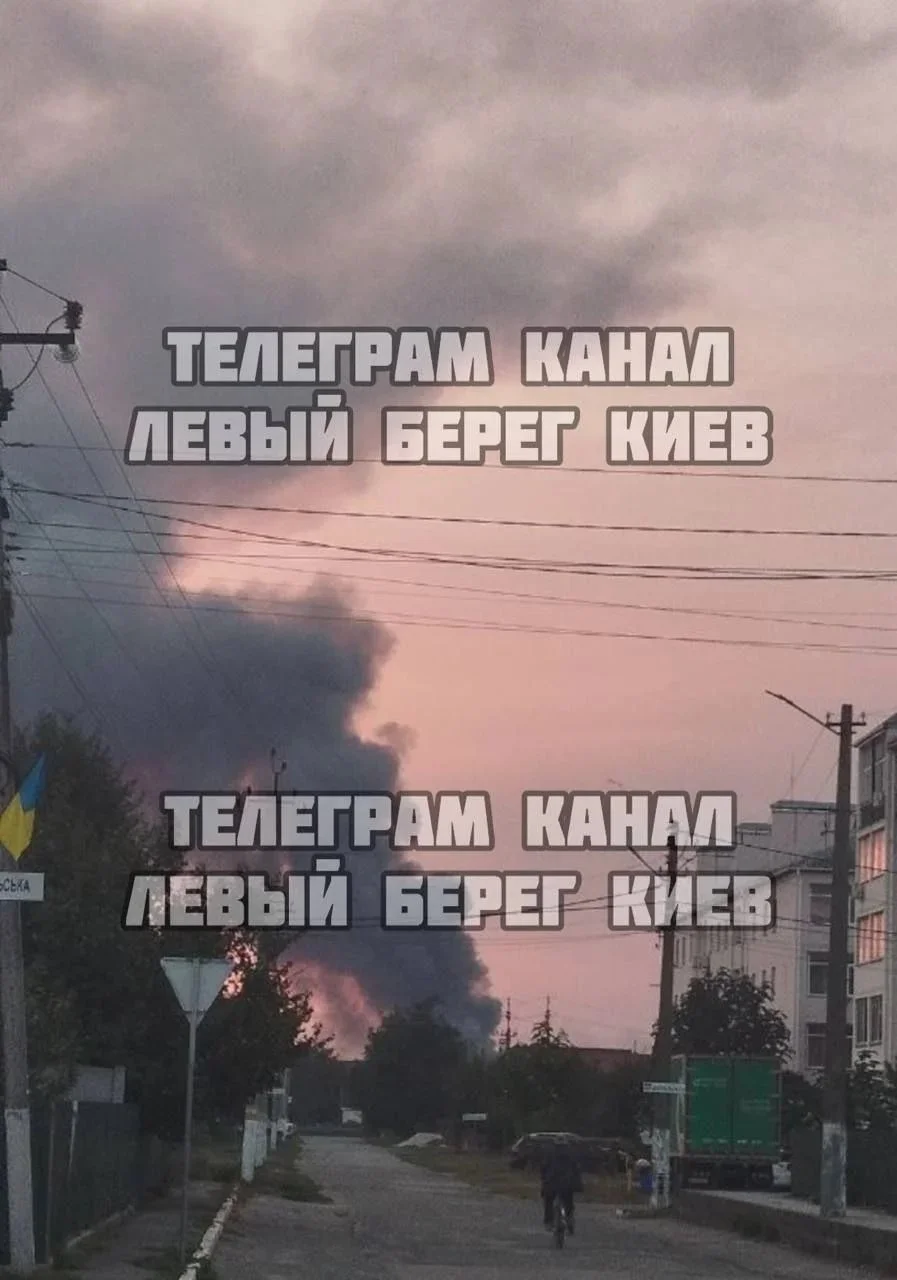Под Киевом повторно атакован логистический комплекс в Борисполе
