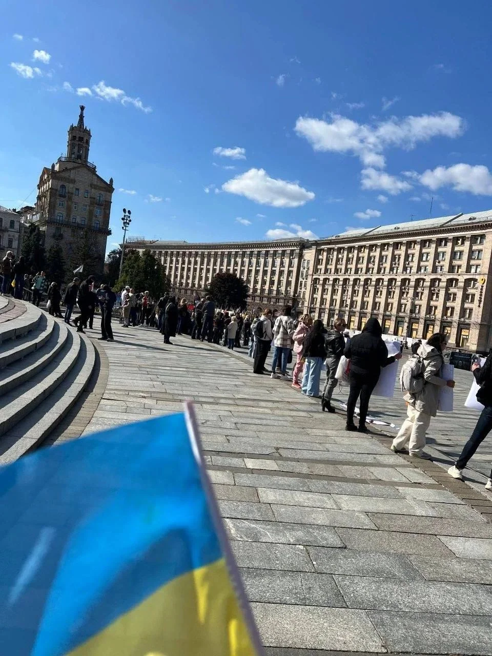 Митинг «за мир» стартовал на Майдане в Киеве